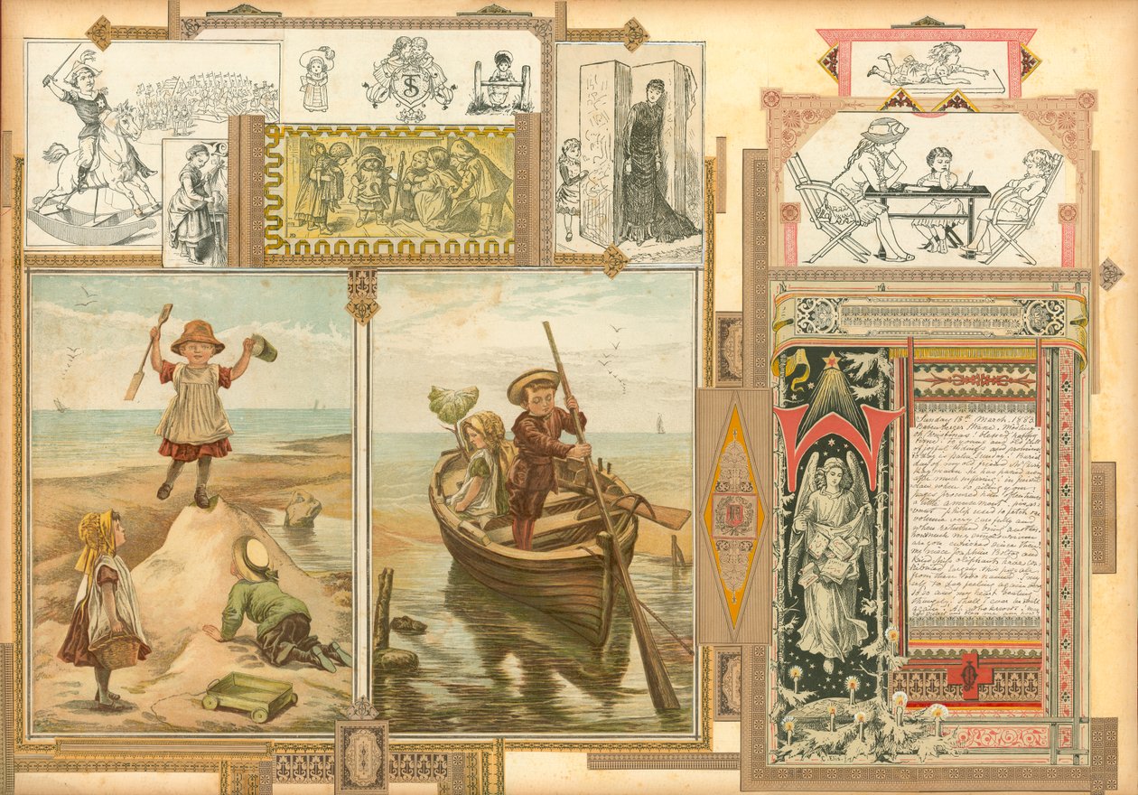Strona z Sammelsurium, tom II (materiał drukowany) autorstwa European School