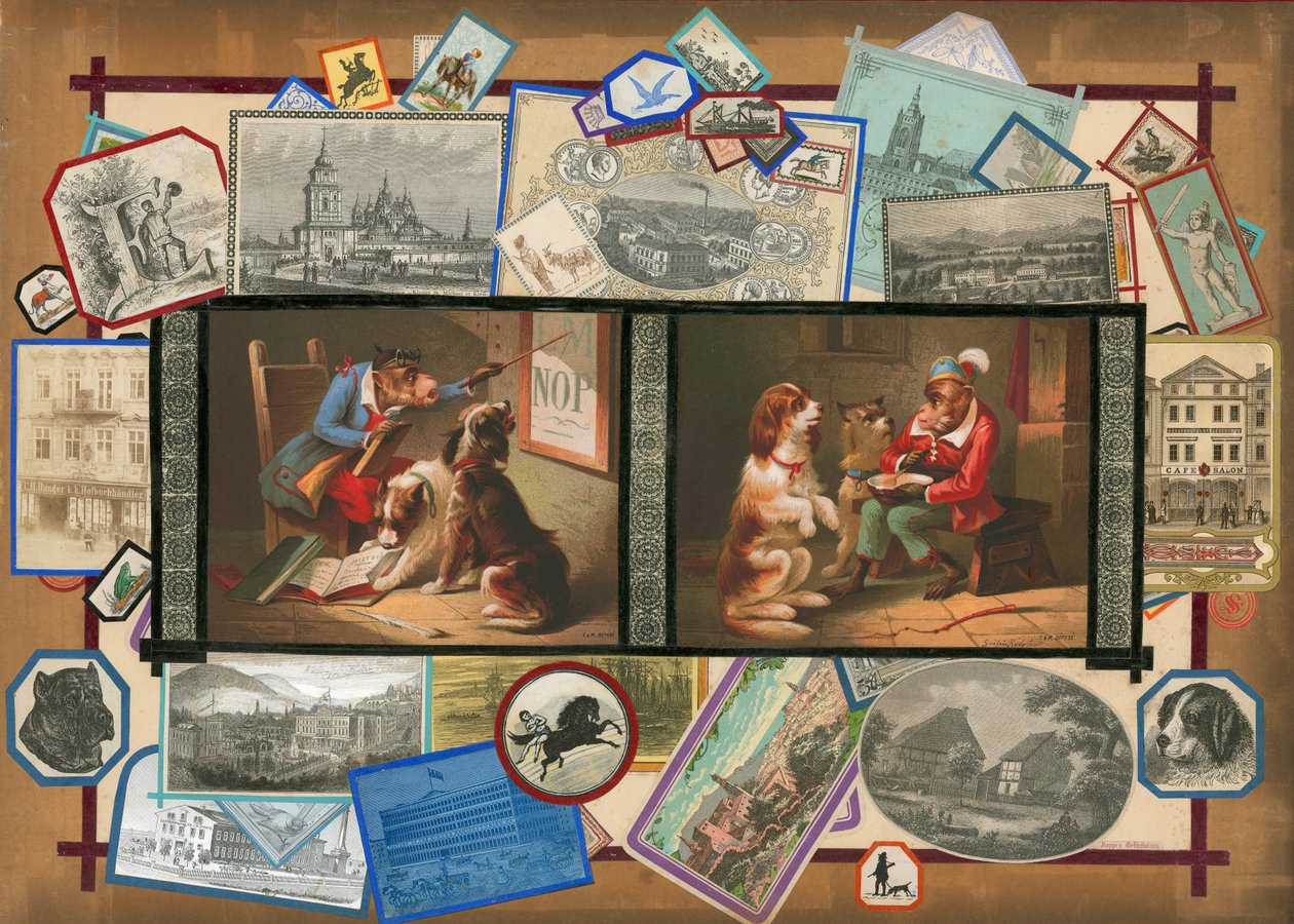 Strona z Sammelsurium, tom IV (materiał drukowany) autorstwa European School