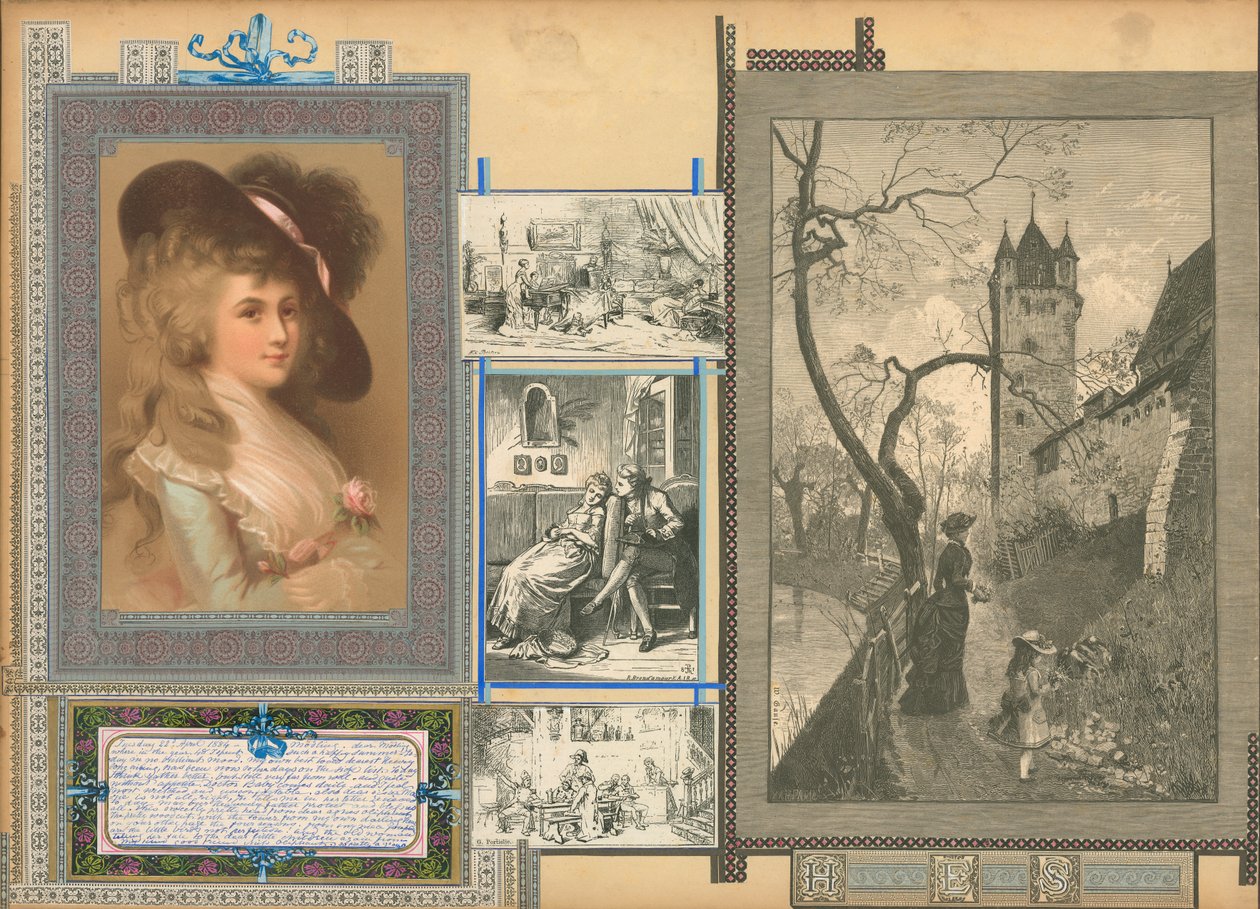 Strona z Sammelsurium, tom IX (materiał drukowany) autorstwa European School