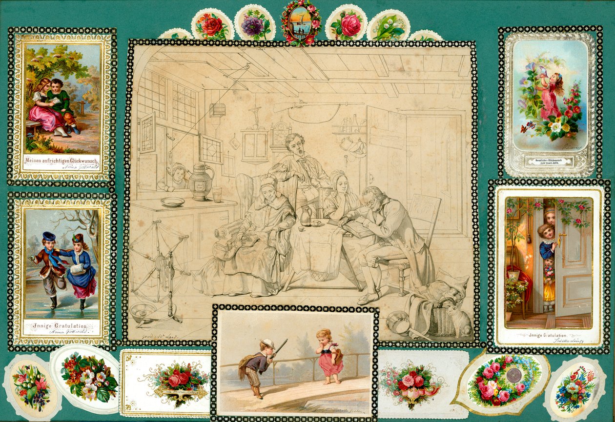 Strona z Sammelsurium, tom I (materiał drukowany) autorstwa European School