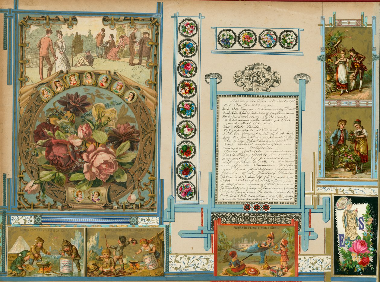 Strona z tomu XI Sammelsurium (materiał drukowany) autorstwa European School