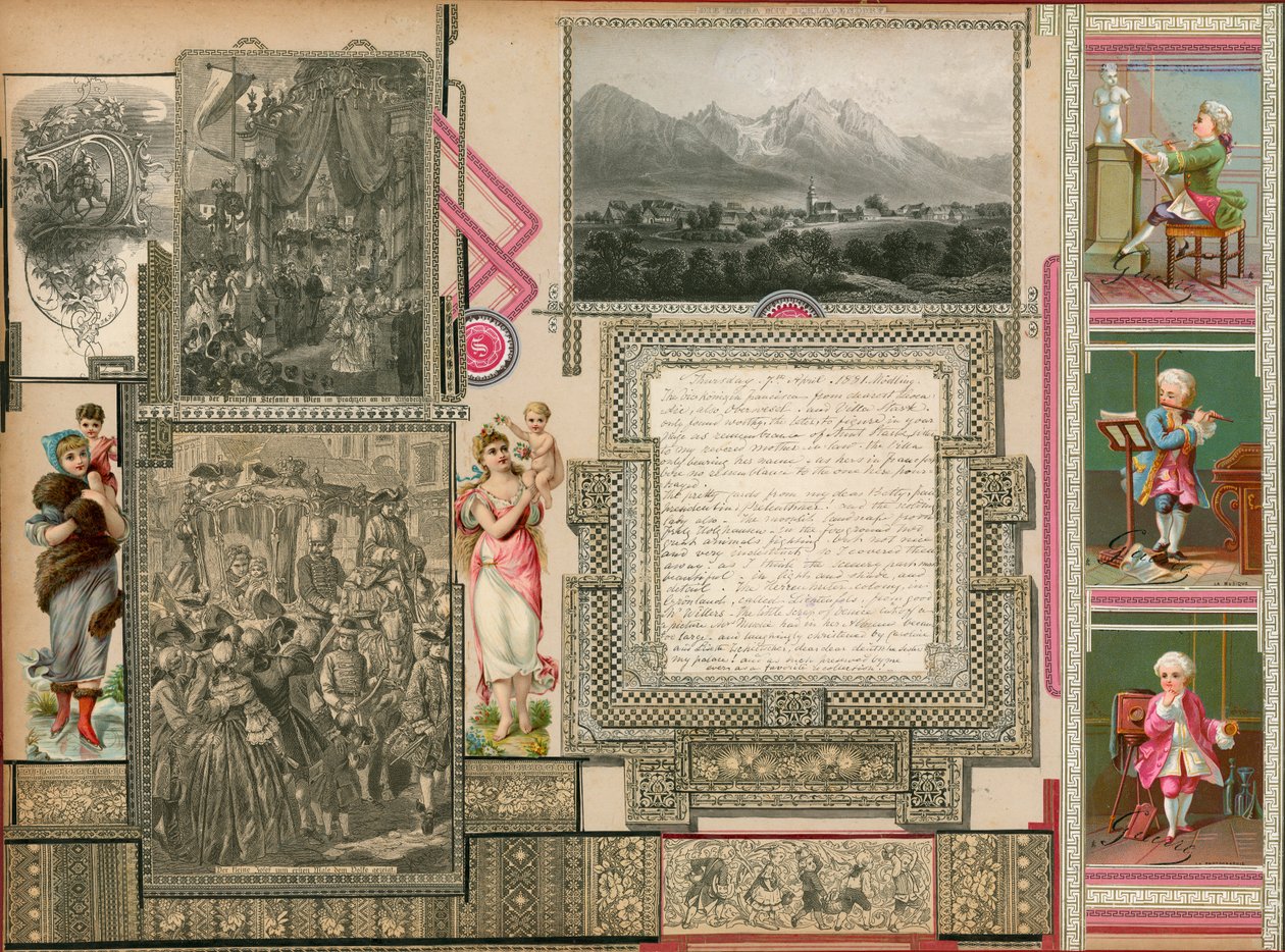 Strona z tomu XI Sammelsurium (materiał drukowany) autorstwa European School