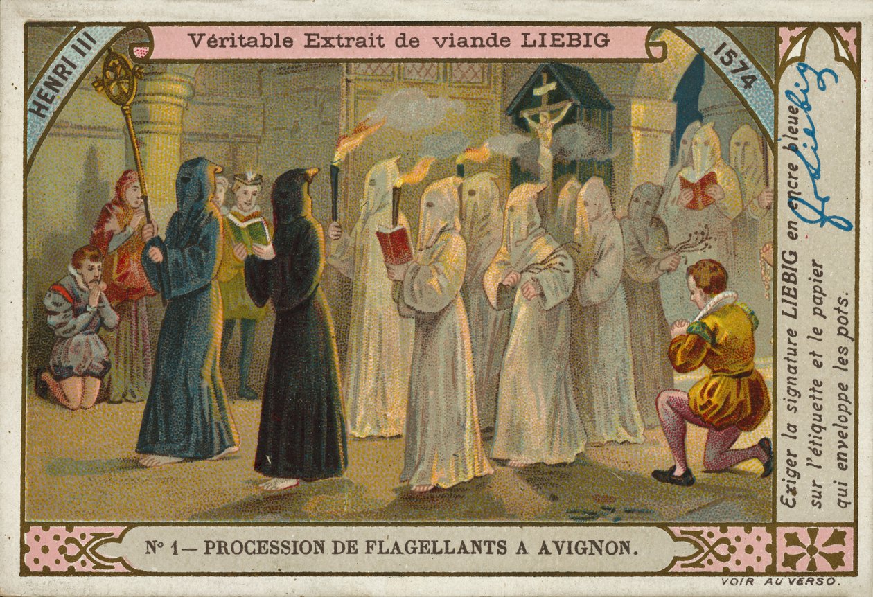 Procesja biczowników, Awinion autorstwa European School