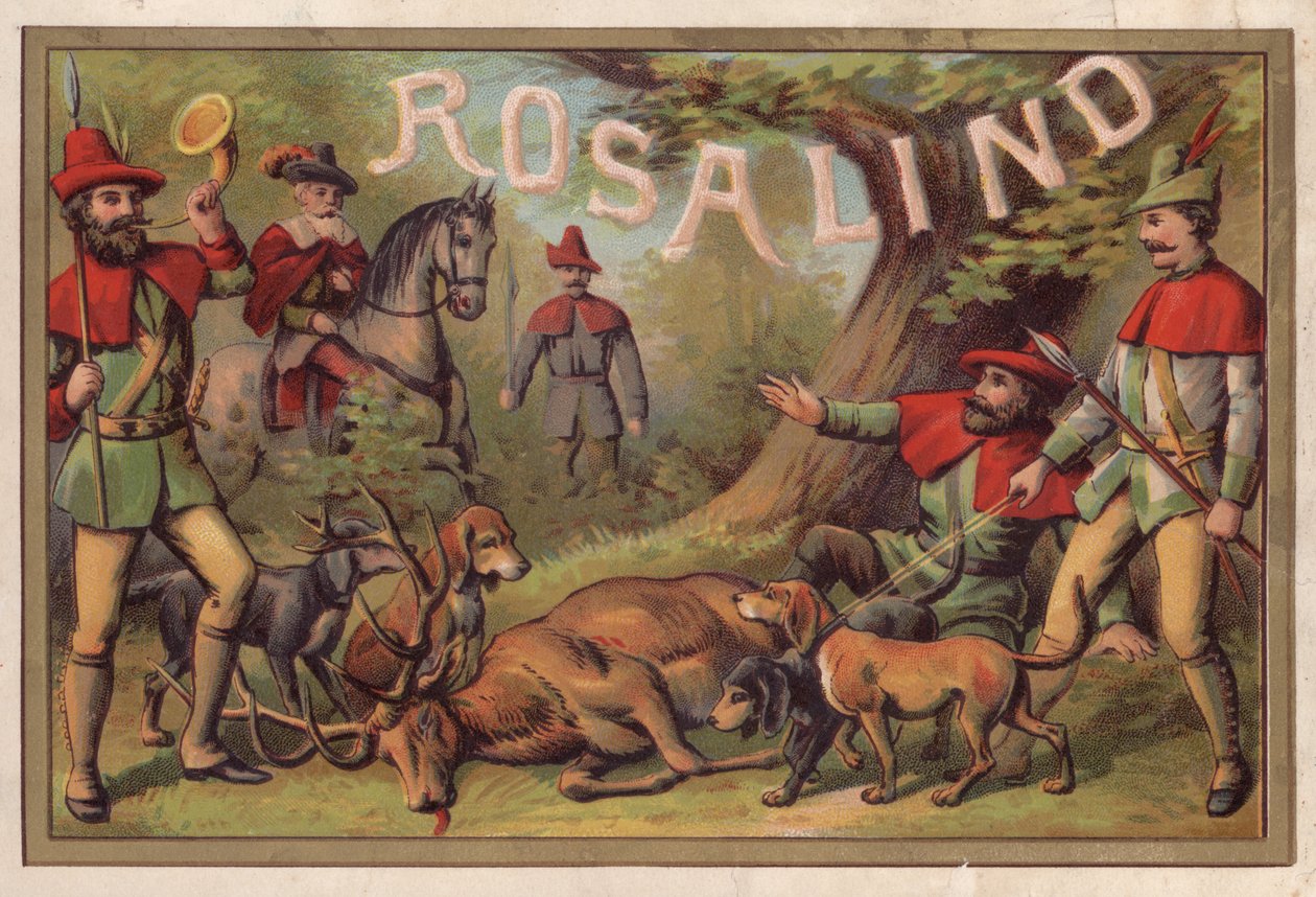 Rosalind (chromolitho) autorstwa European School