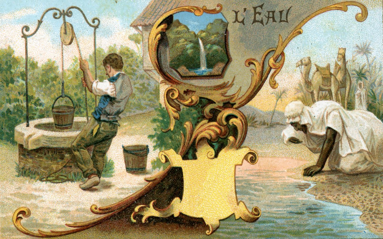Woda, 1899 autorstwa European School