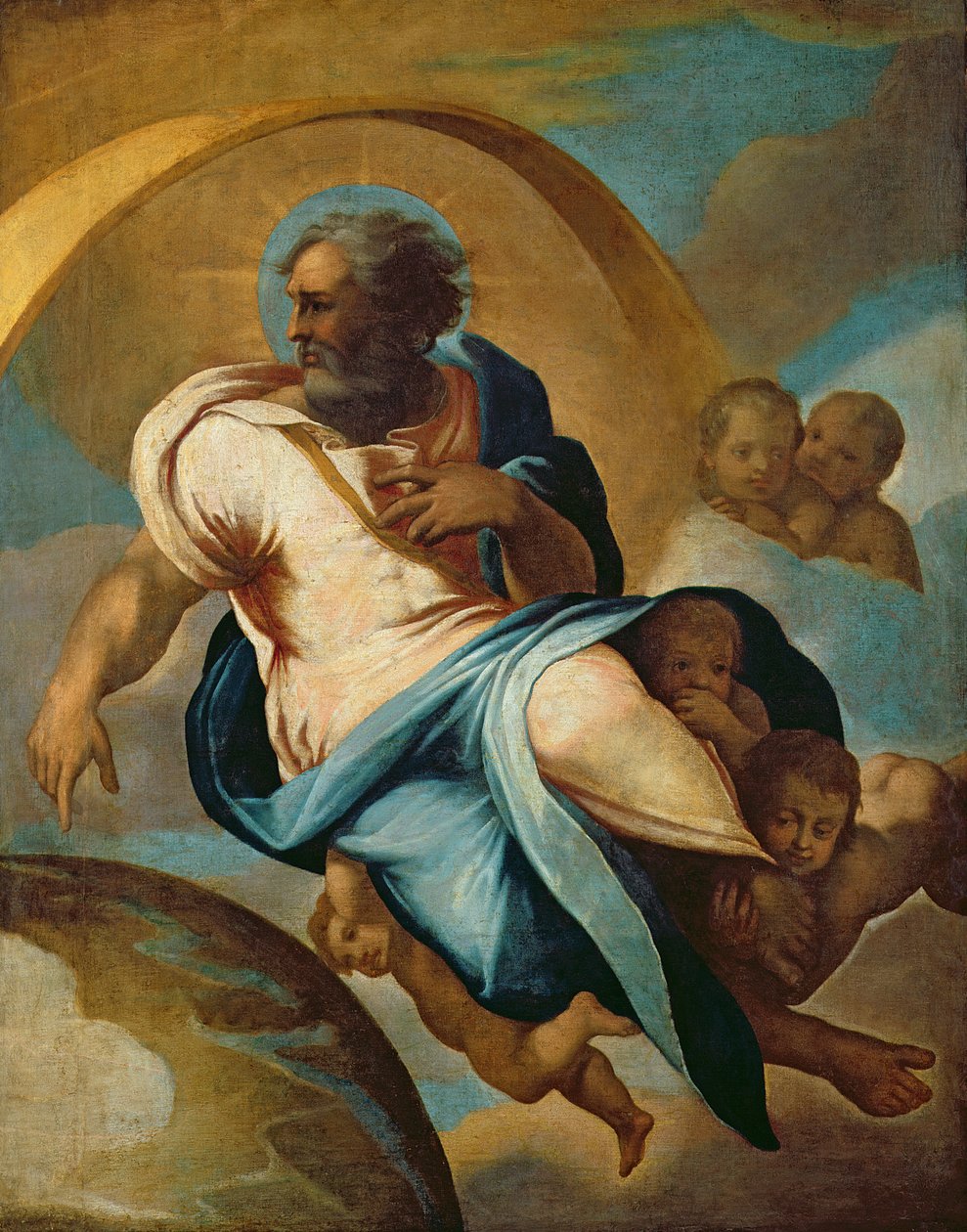 Stworzenie świata autorstwa Eustache Le Sueur