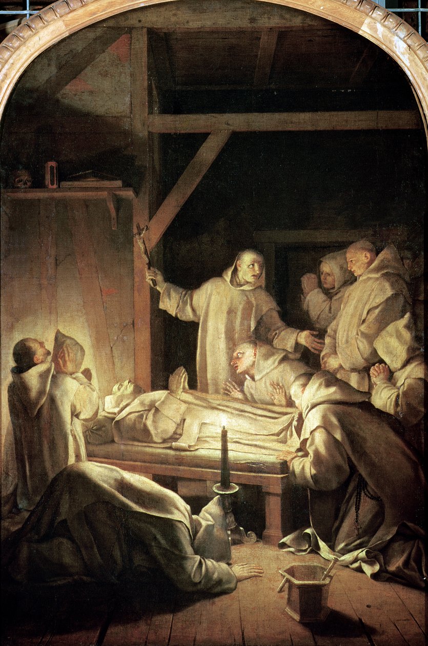 Brunona (1030-1101) 6 października 1101, 1645-48 autorstwa Eustache Le Sueur