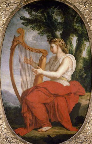 Kaliope, ok.1650-52 autorstwa Eustache Le Sueur
