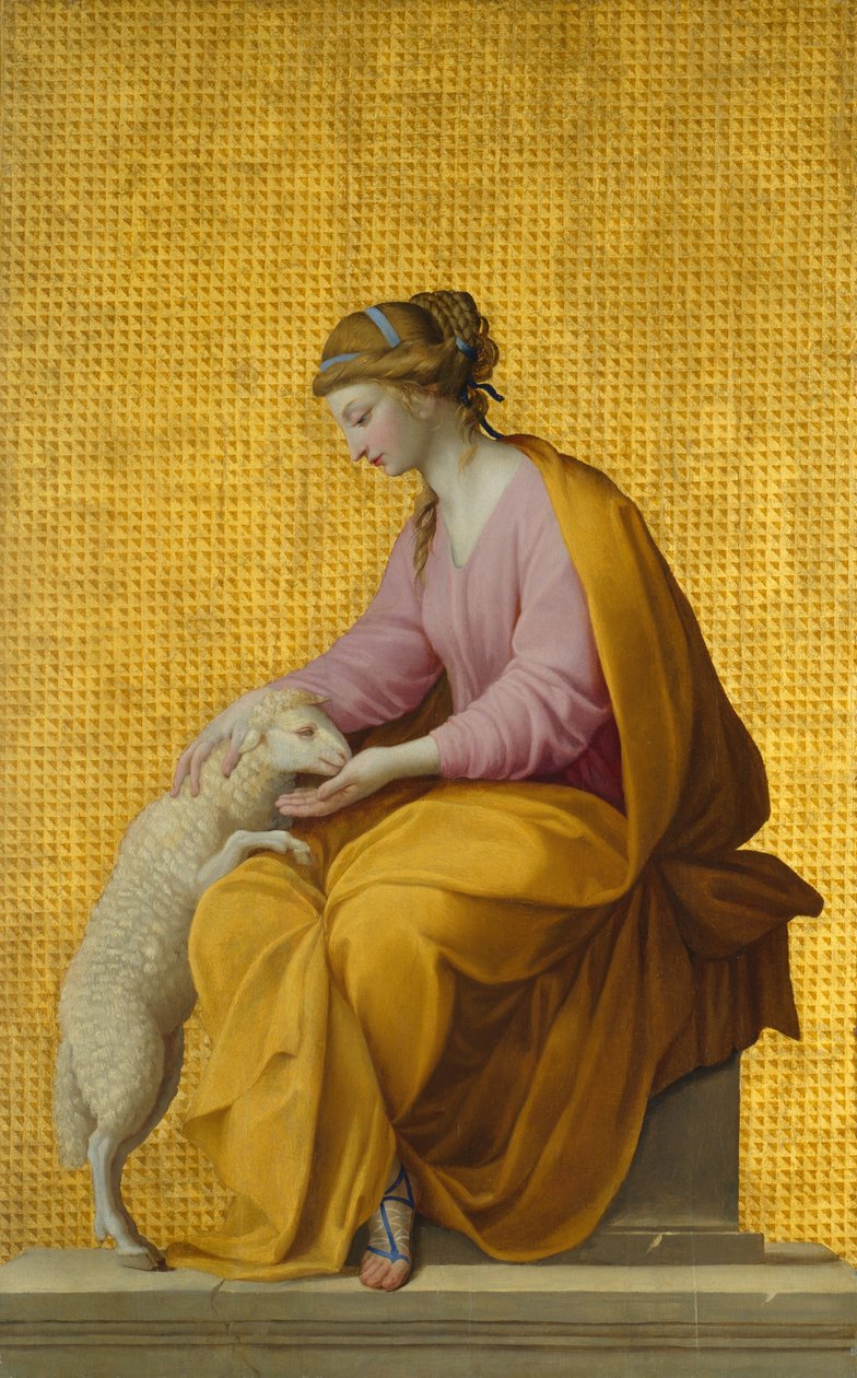 Łagodność autorstwa Eustache Le Sueur
