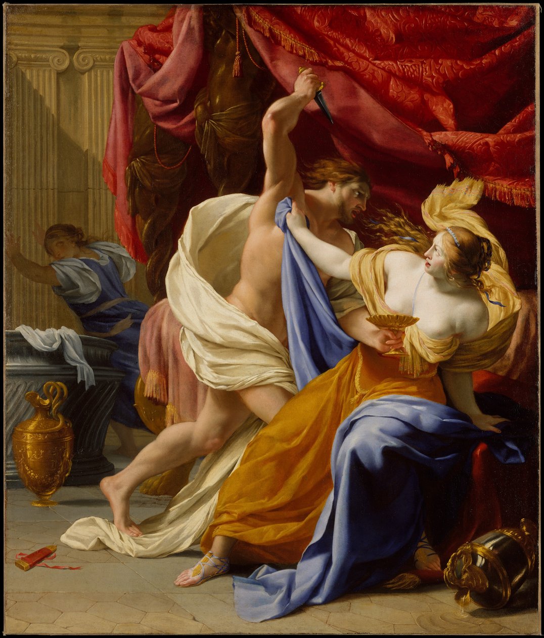 Gwałt na Tamar autorstwa Eustache Le Sueur