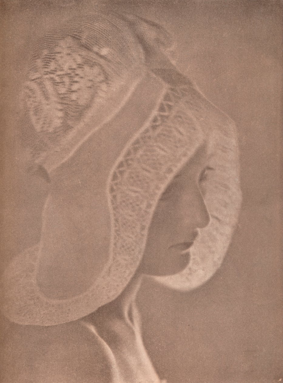 "Głowa dziewczyny", ok. 1900. autorstwa Eva Watson Schutze