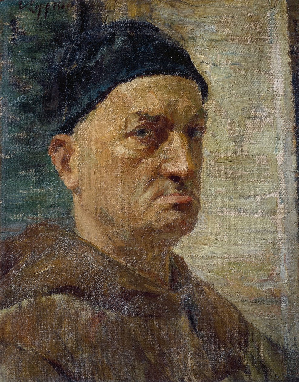 Autoportret (olej na płótnie) autorstwa Evaristo Cappelli
