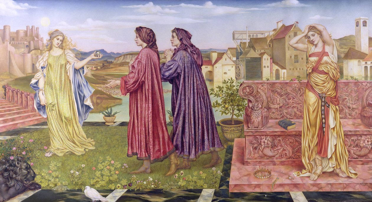 Ogród możliwości, 1892 autorstwa Evelyn De Morgan
