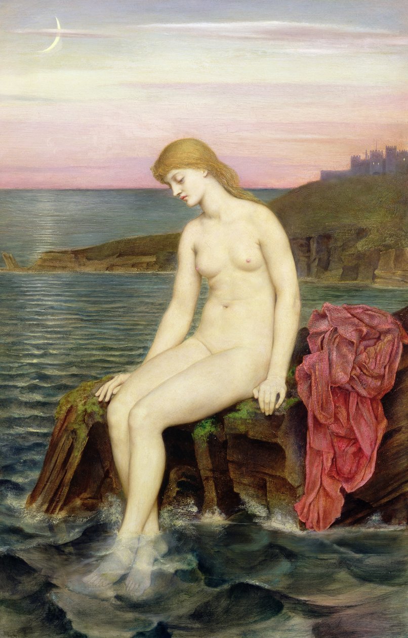 Mała Morska Pokojówka autorstwa Evelyn De Morgan