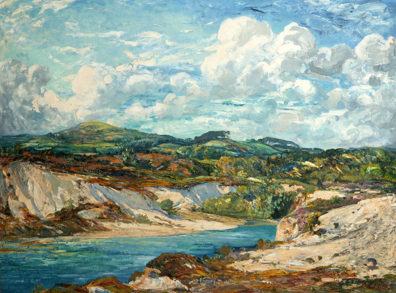 Creech Barrow w Dorset autorstwa Evelyn Cheston