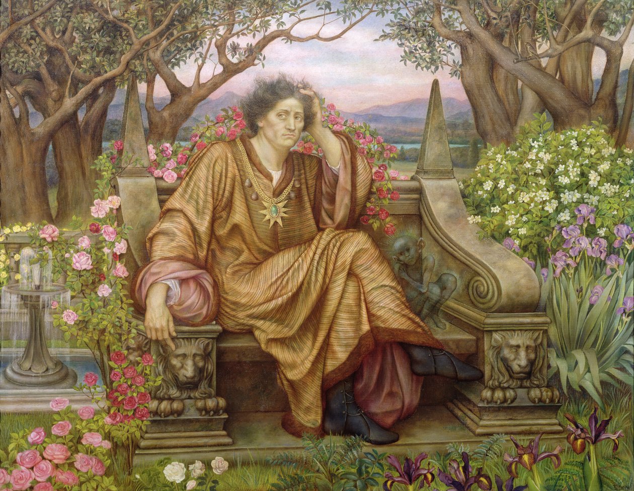 Dusza w piekle autorstwa Evelyn De Morgan