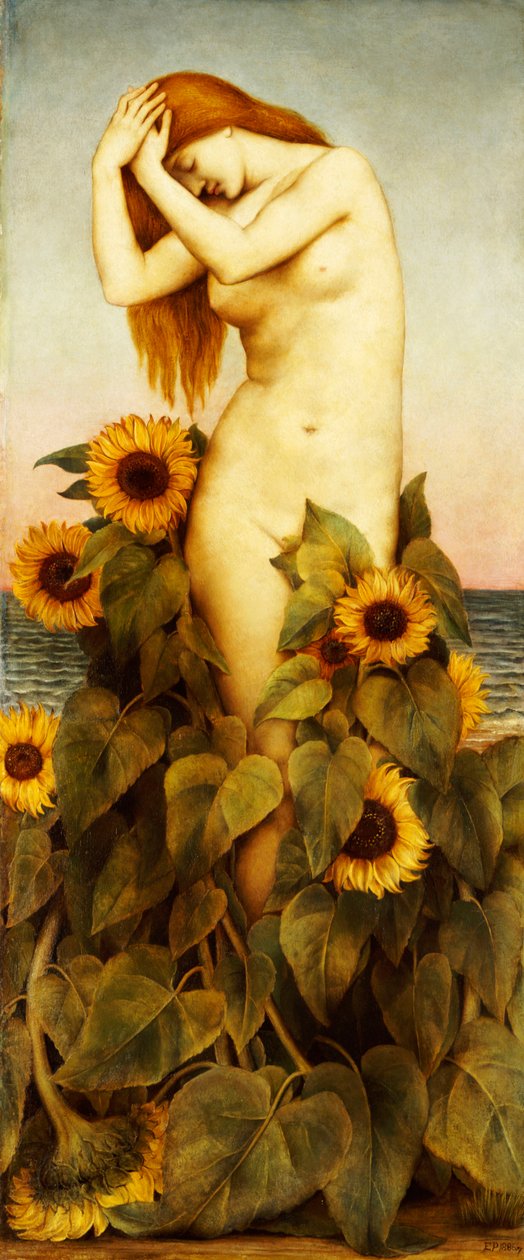 Clytie, 1886-87 autorstwa Evelyn De Morgan