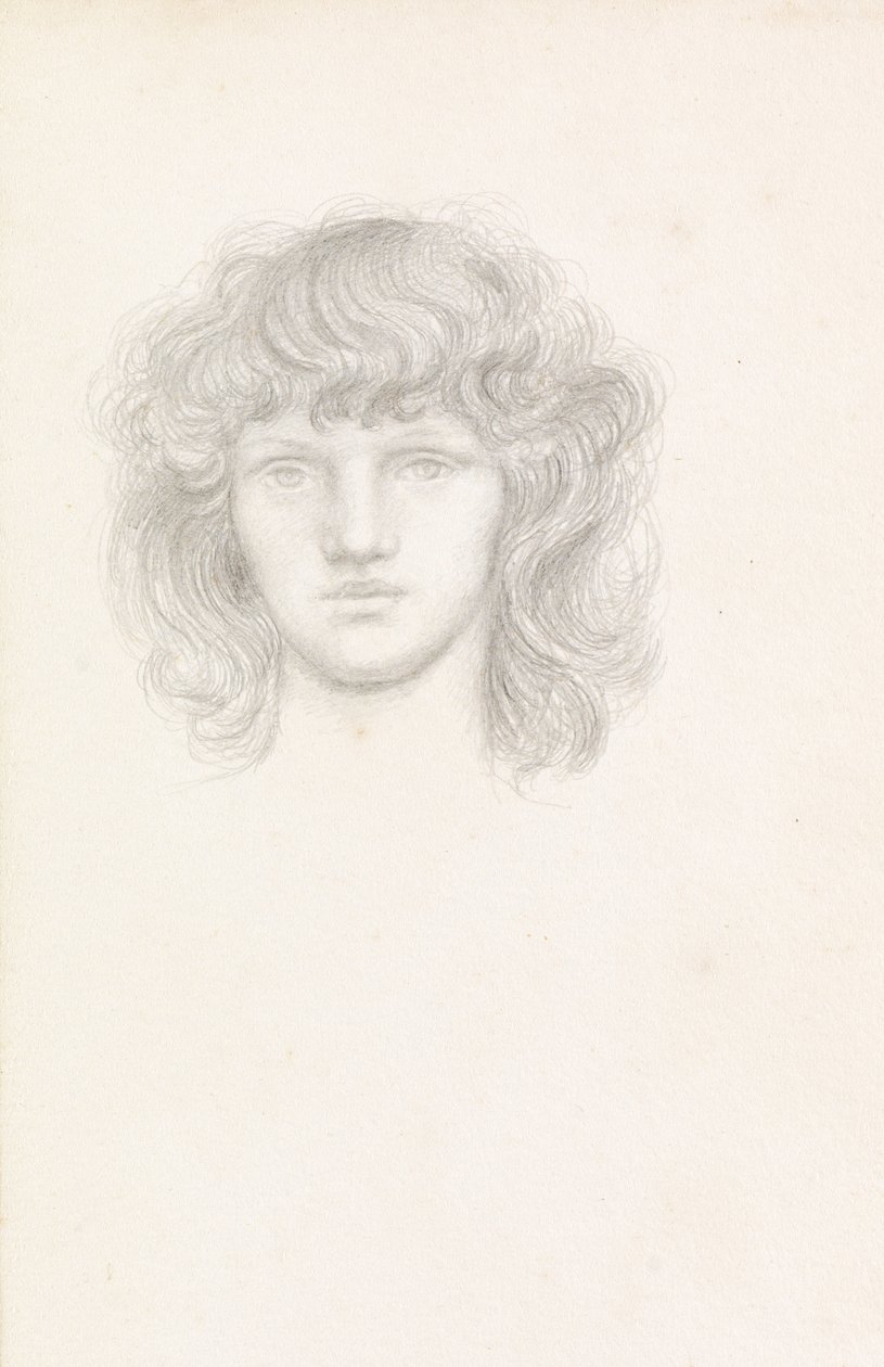 Głowa dziewczyny autorstwa Evelyn De Morgan