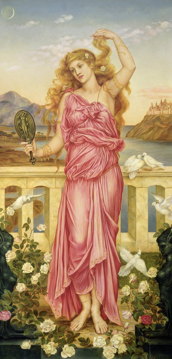 Helena z Troi, 1898 autorstwa Evelyn De Morgan