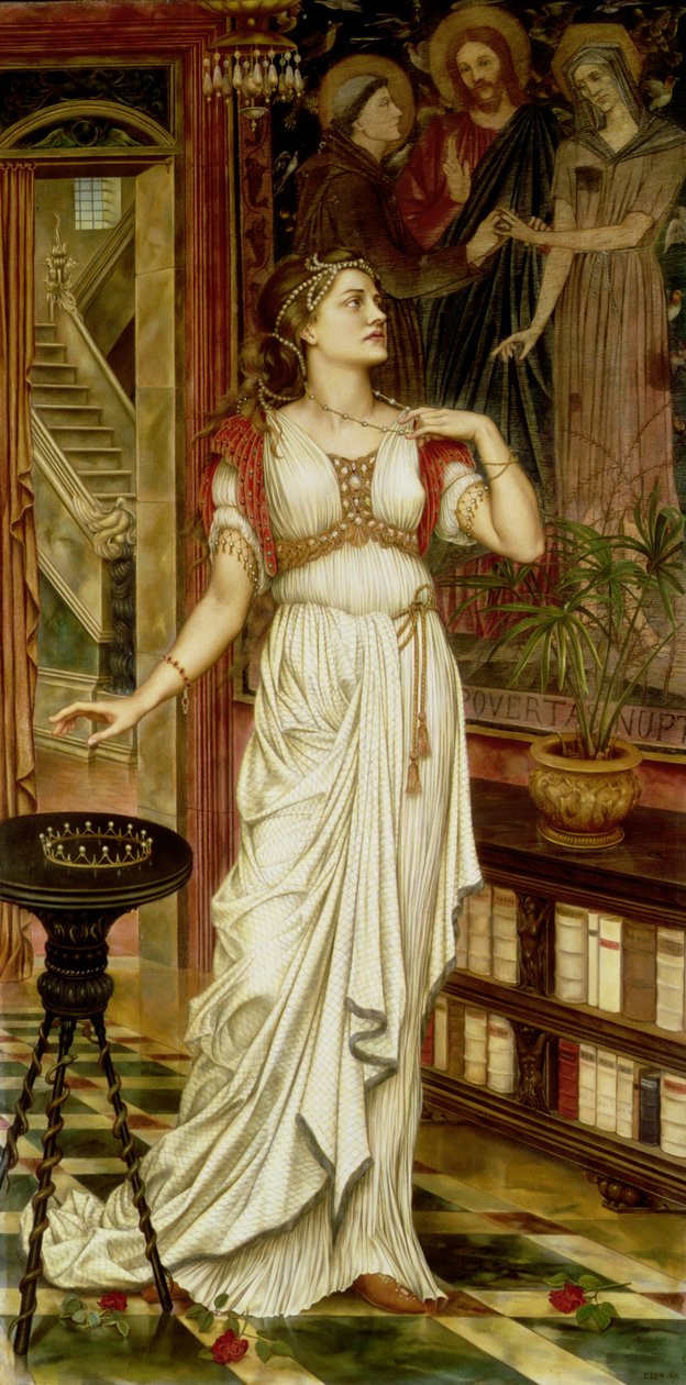 Nieznany obraz autorstwa Evelyn De Morgan