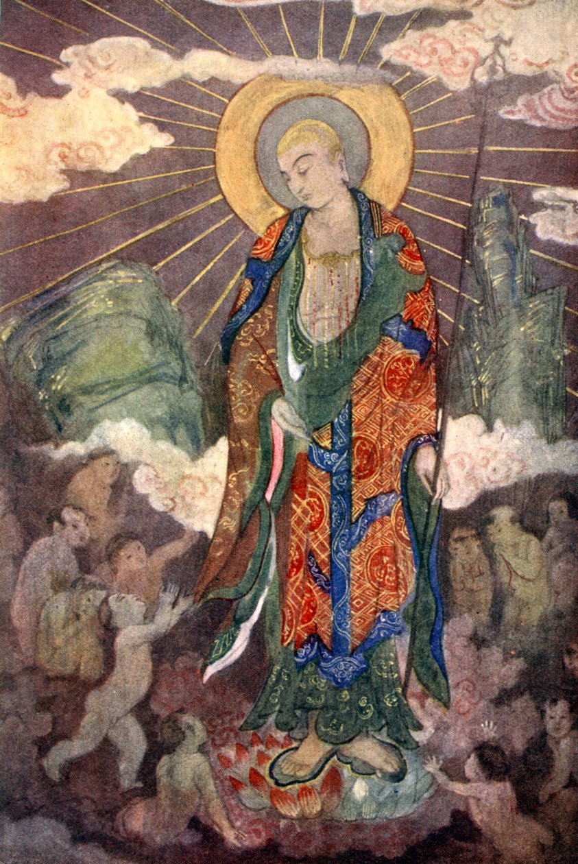 Jizo, bóg dzieci, 1925 autorstwa Evelyn Paul