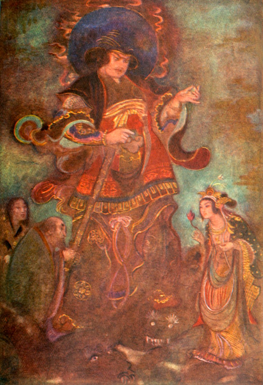 „Propozycja Susano d Kushinada Hime”, 1912. autorstwa Evelyn Paul