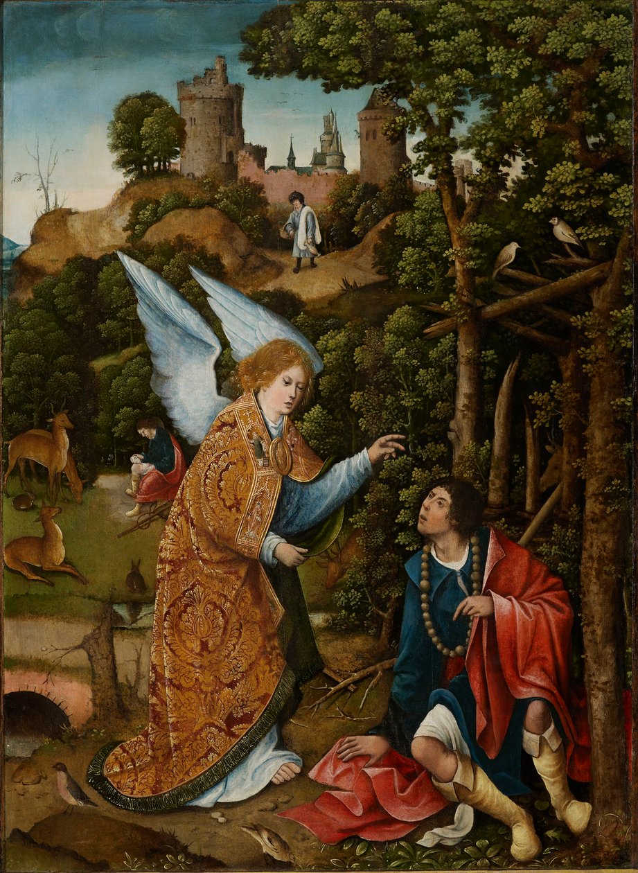 Scena z życia św. Rocha, 1517. autorstwa Everaert Orley