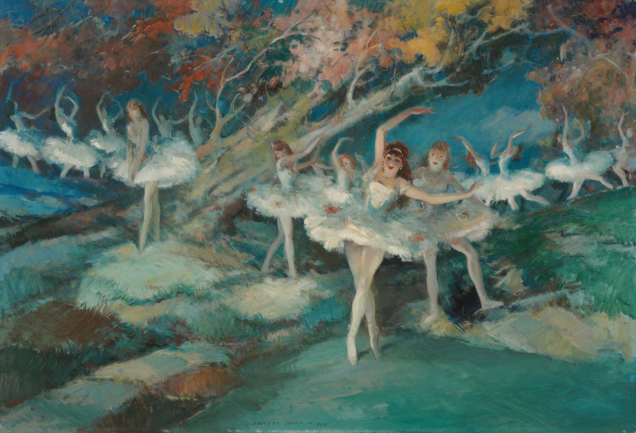 Balet autorstwa Everett Shinn