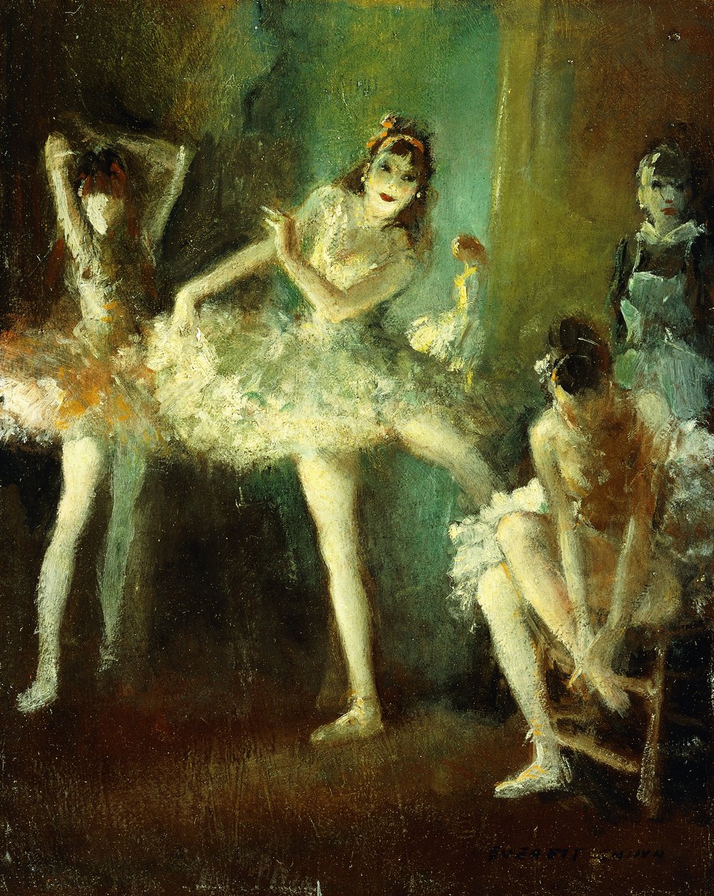 Ballet Girls autorstwa Everett Shinn