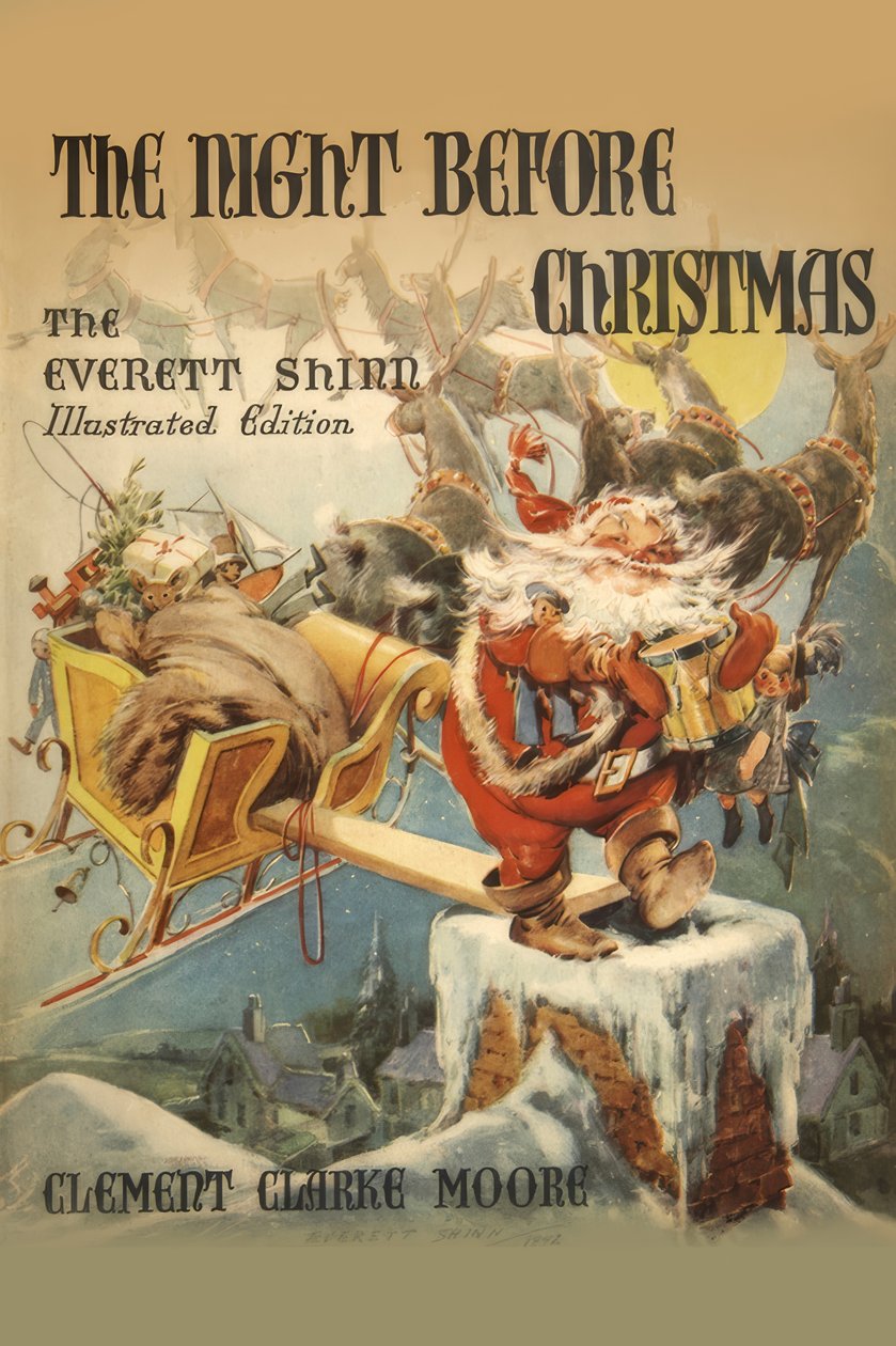 Noc przed Bożym Narodzeniem autorstwa Everett Shinn