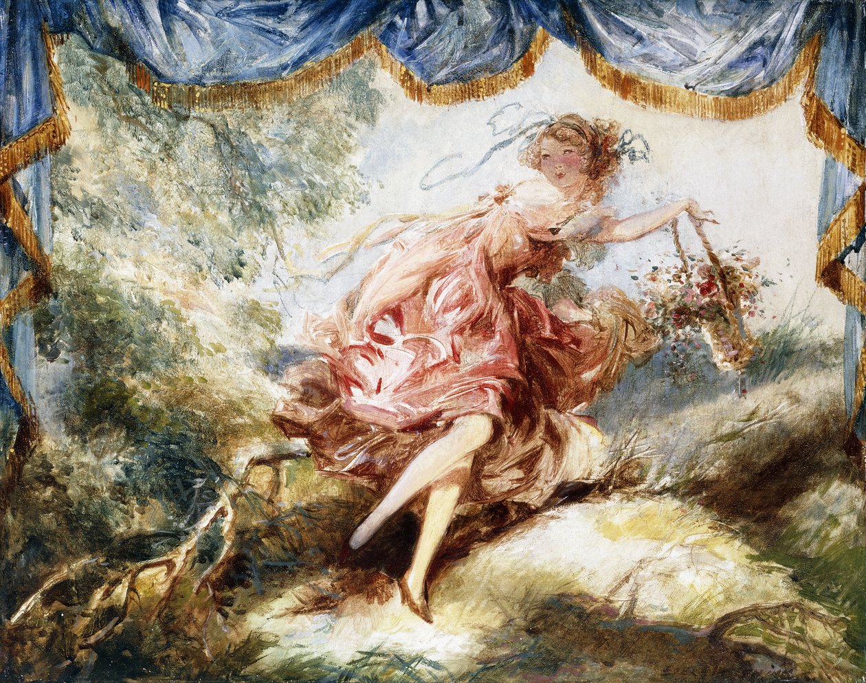French Maiden autorstwa Everett Shinn