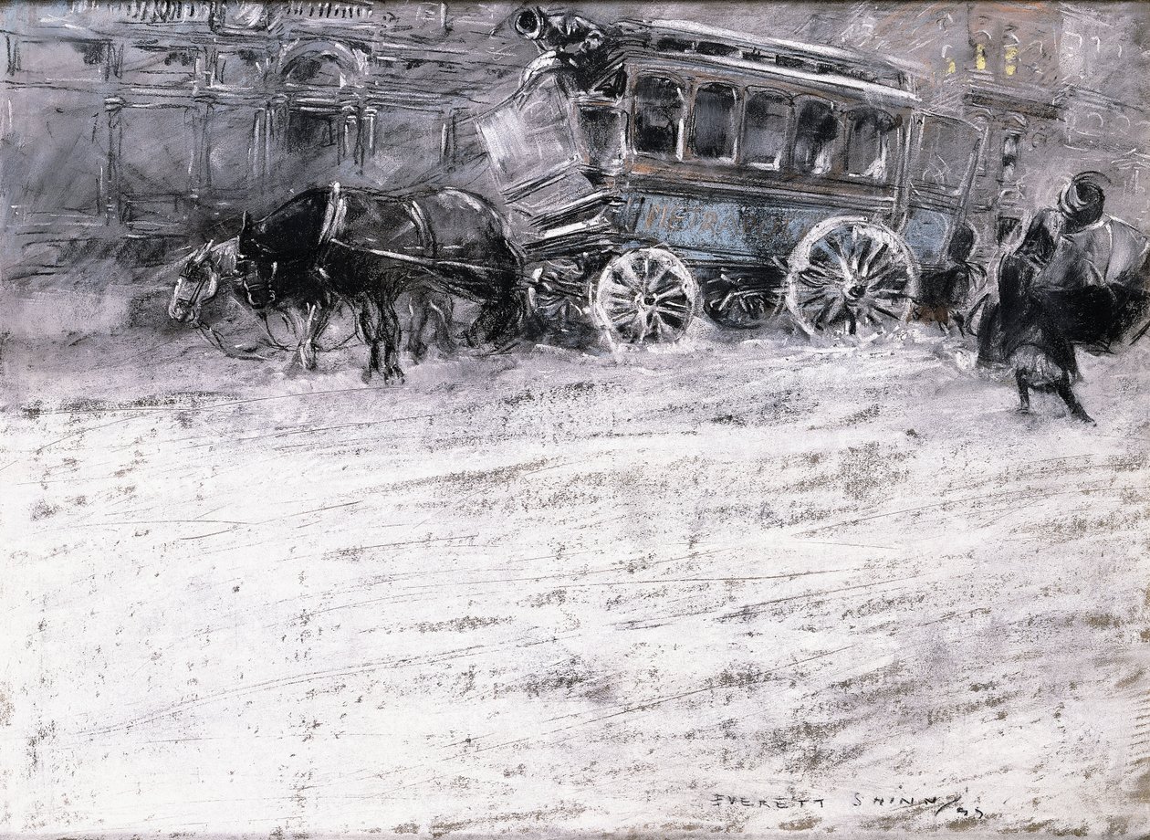 Autobus konny autorstwa Everett Shinn