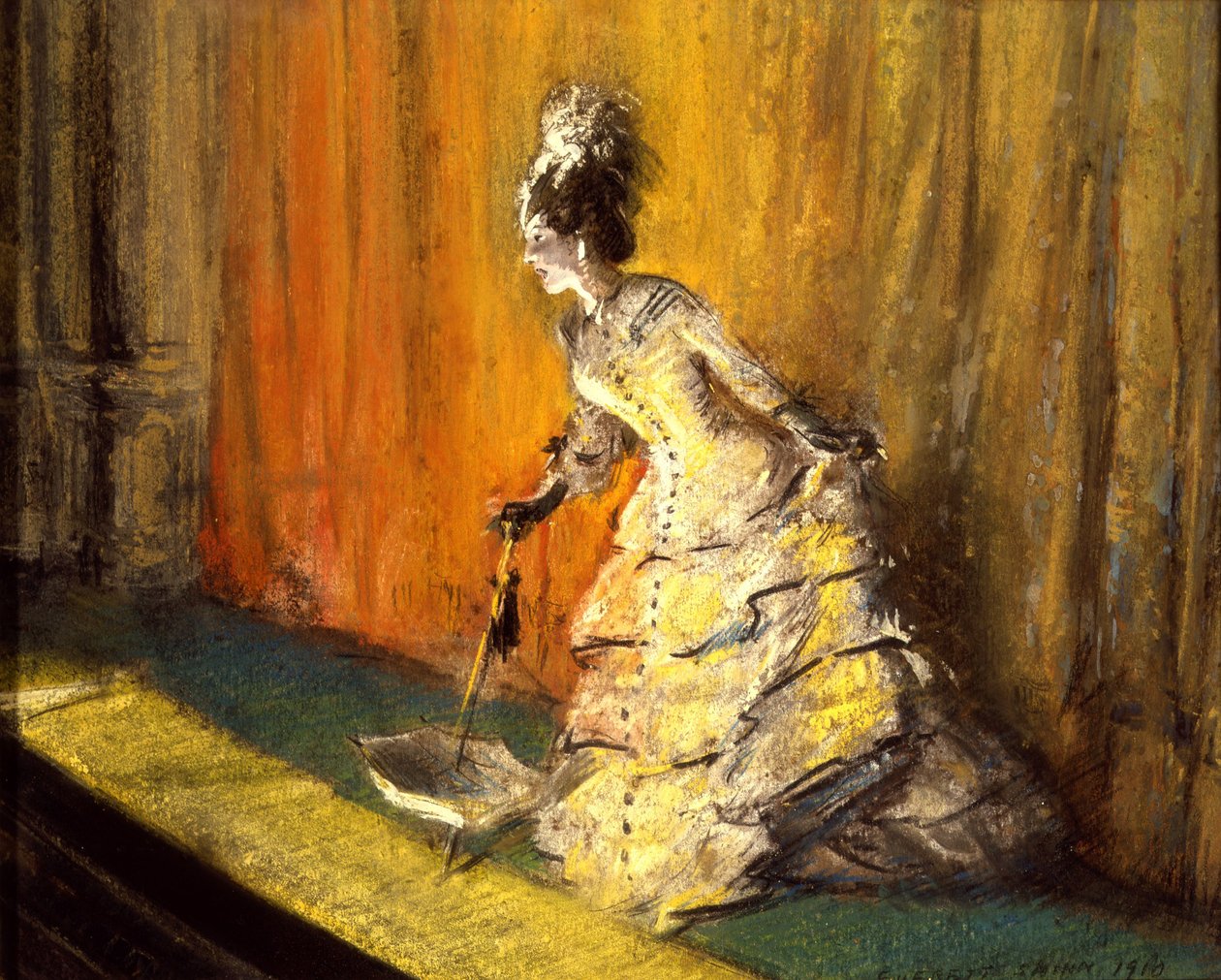 Kostium sceniczny autorstwa Everett Shinn