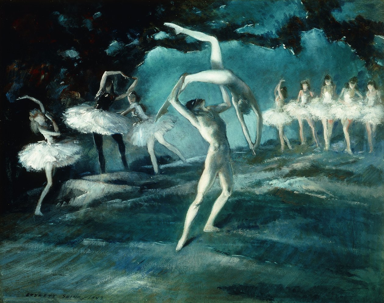 Balet autorstwa Everett Shinn