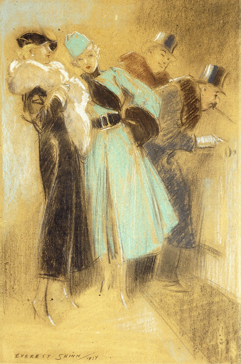 W najgorszym razie przyjrzymy się jego akwafortom autorstwa Everett Shinn