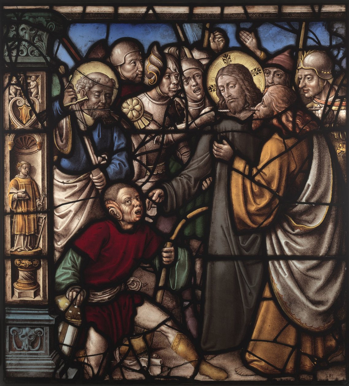 Pocałunek Judasza, 1522-1526. autorstwa Everhard Rensig