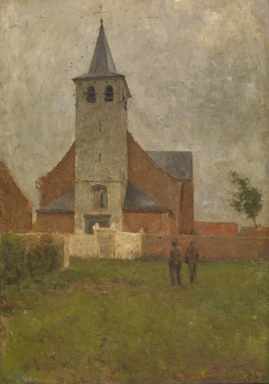 Kościół Kapelle-op-den-Bos autorstwa Evert Larock