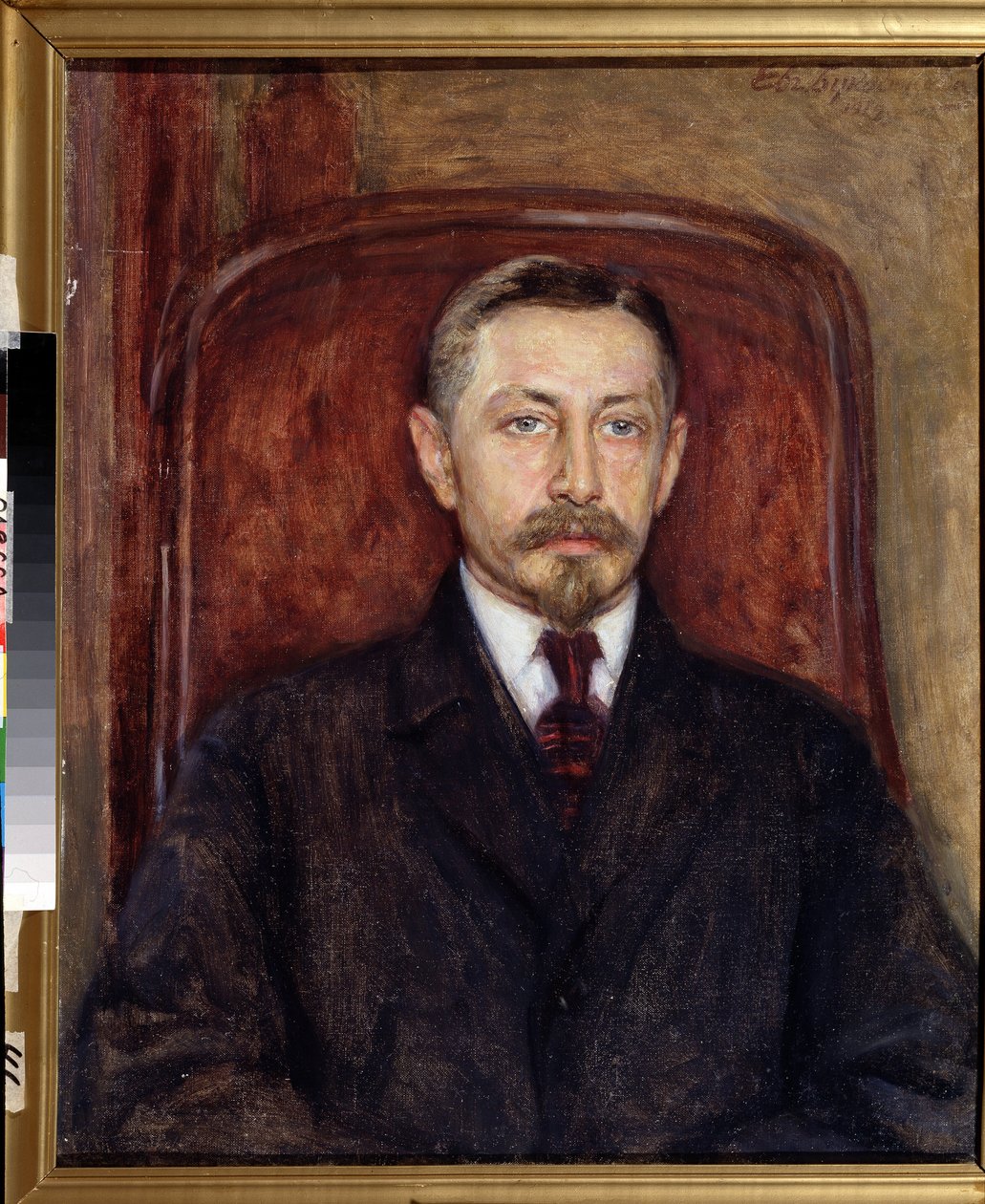 „Portret pisarza Iwana A. Bunina (1870-1953)” Obraz Jewgienija Iosifowicza Bukowieckiego (1866-1948) 1919 Państwowe Muzeum Sztuki, Odessa autorstwa Evgeniy Iosipovich Bukovetsky