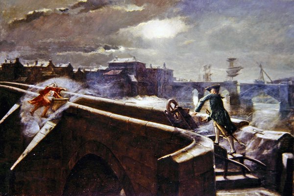 Brygs of Ayr (olej na płótnie) autorstwa Eyre Crowe