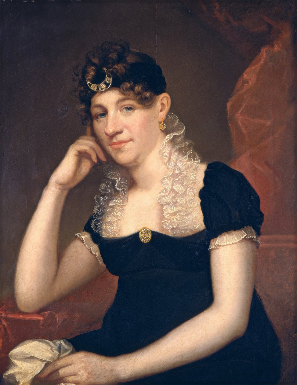 Maria Gansevoort Melvill (Pani Allan Melvill) autorstwa Ezra Ames