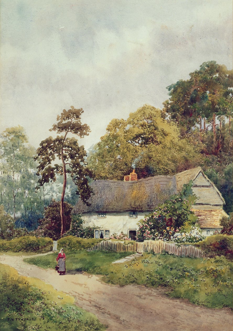 Wiejska Chata autorstwa F.H. Tyndale