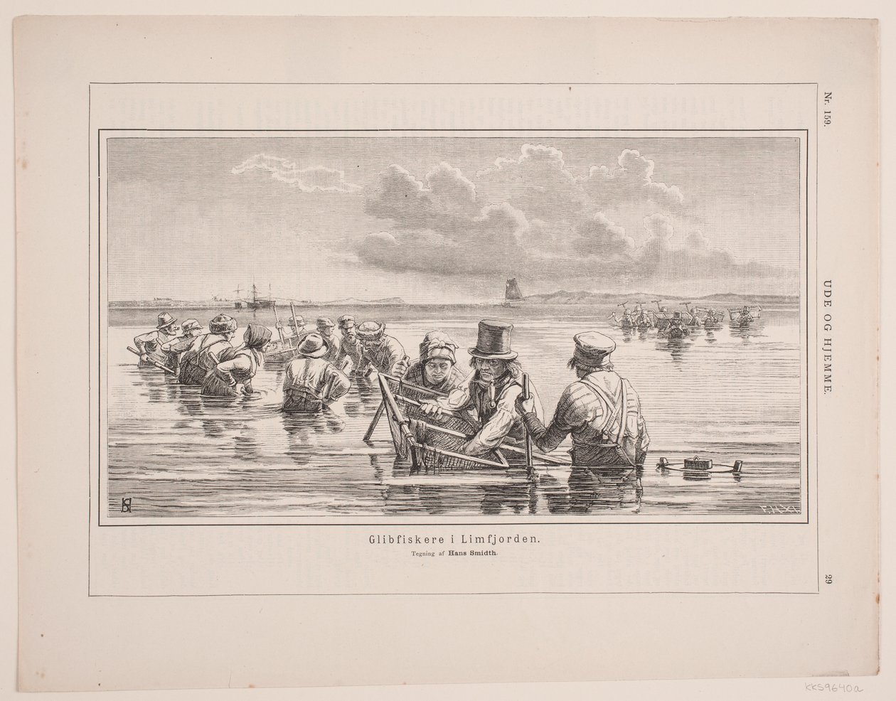 Wędkarze w Limfjord autorstwa F. Hendriksen