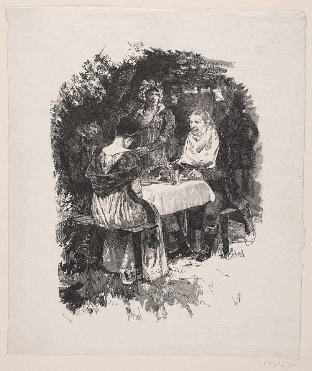 Idylla autorstwa F. Hendriksen