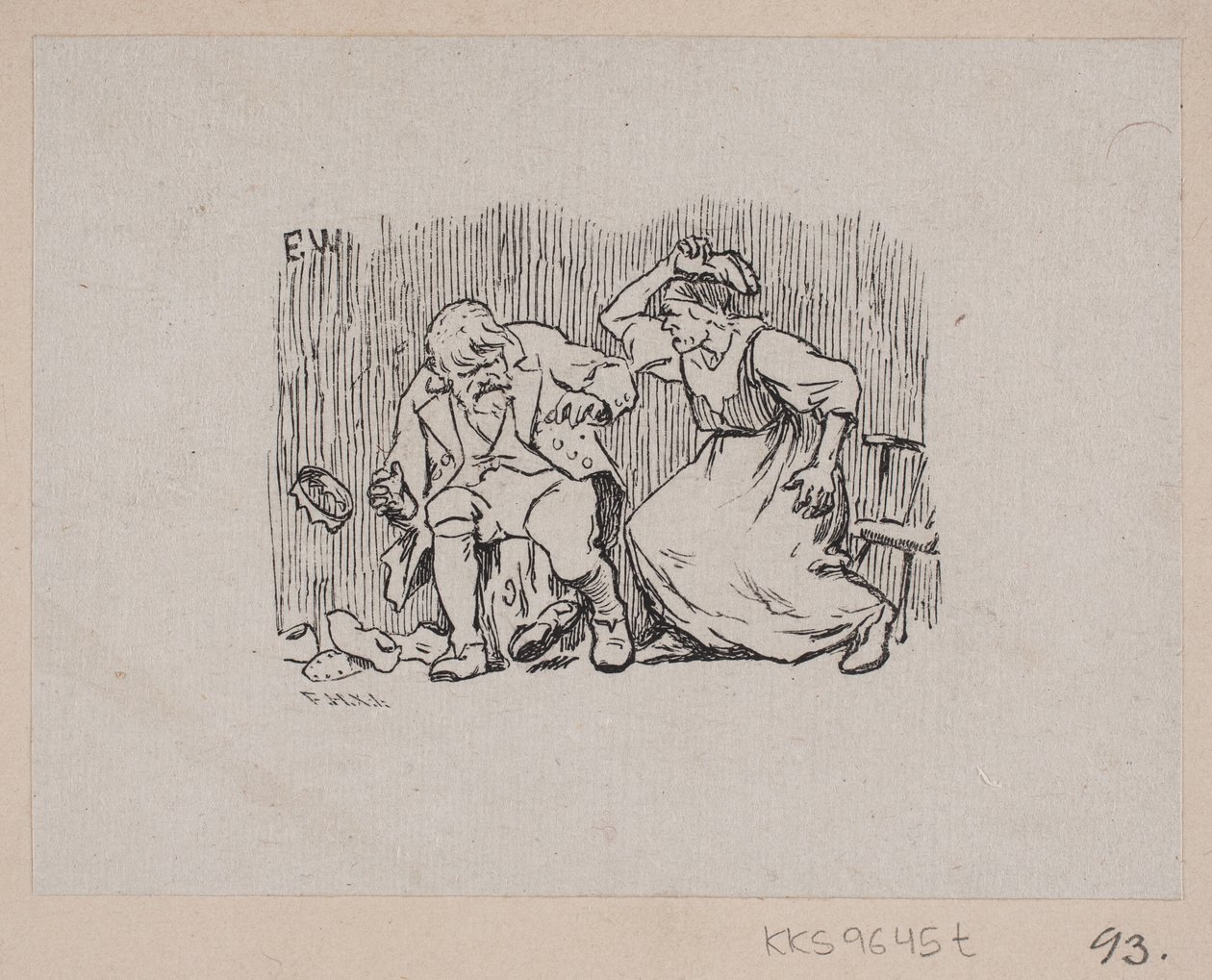 Ilustracja do "Kopciuszek, który sprawił, że księżniczka skłamała" autorstwa F. Hendriksen