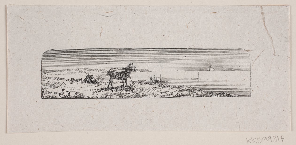 Ilustracja do „Ostatnie godziny”, wiersz HJ Greensteen autorstwa F. Hendriksen