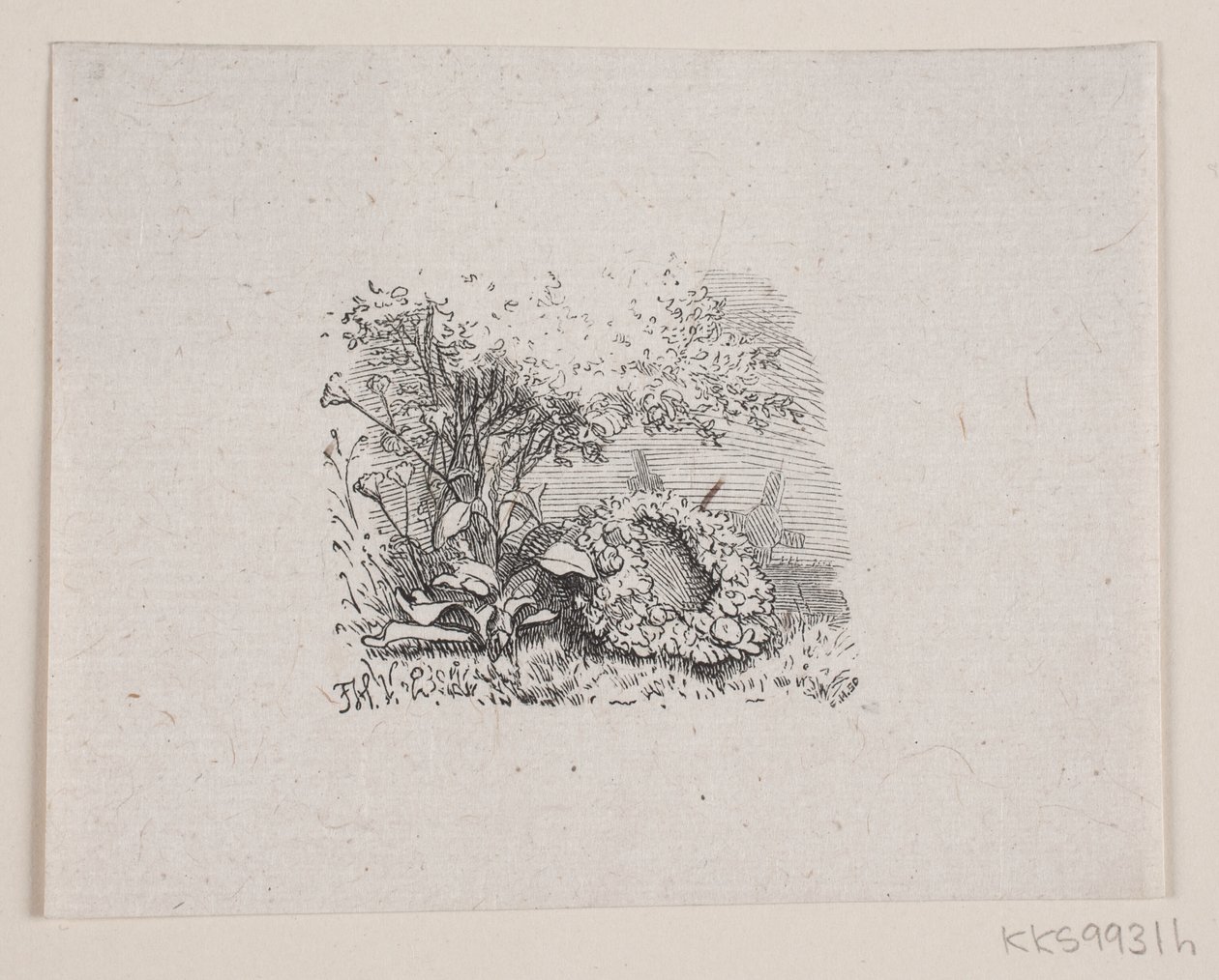Ilustracja do „Ostatnie godziny”, wiersz HJ Greensteen autorstwa F. Hendriksen