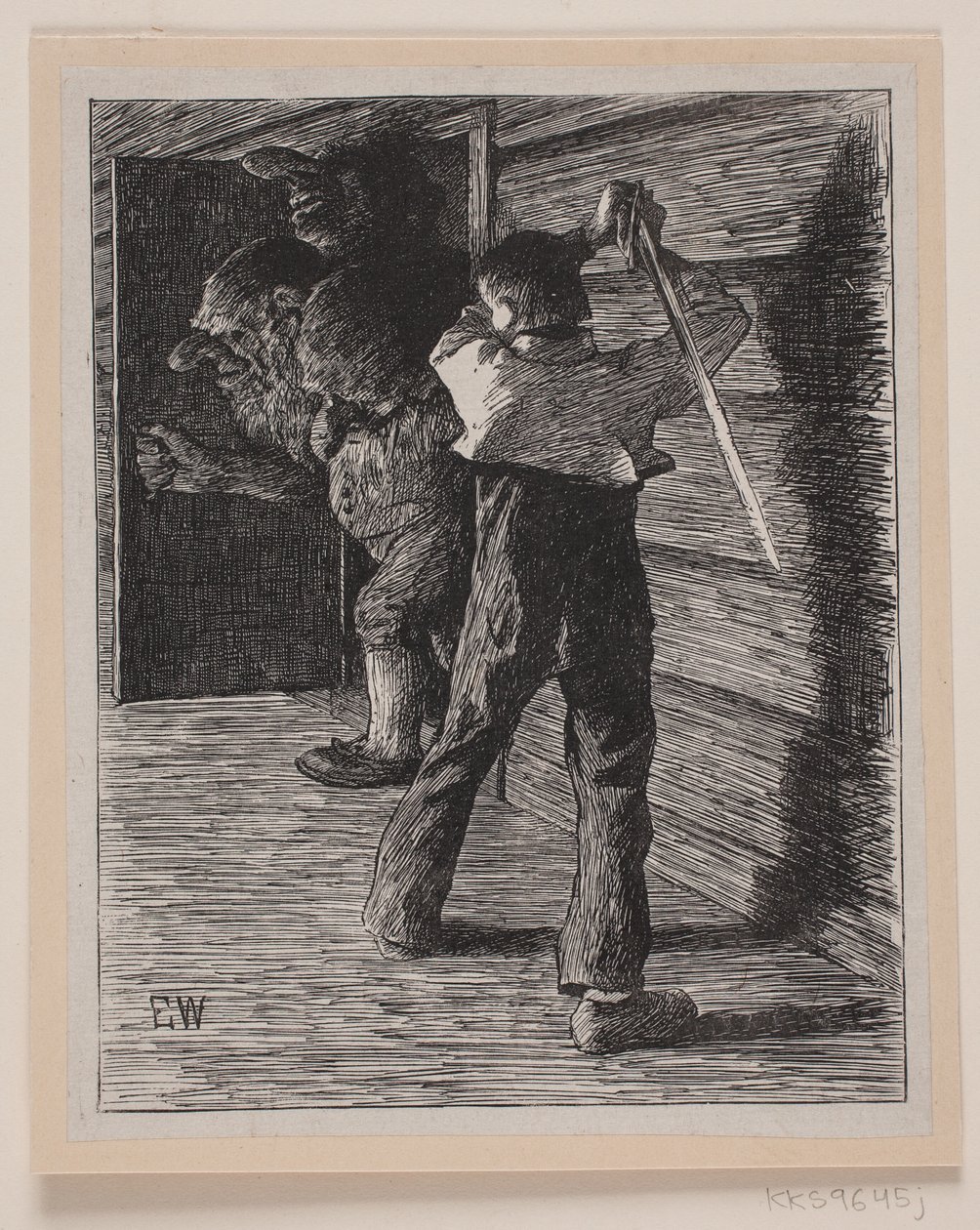 Ilustracja do "Zamku Soria Moria" autorstwa F. Hendriksen