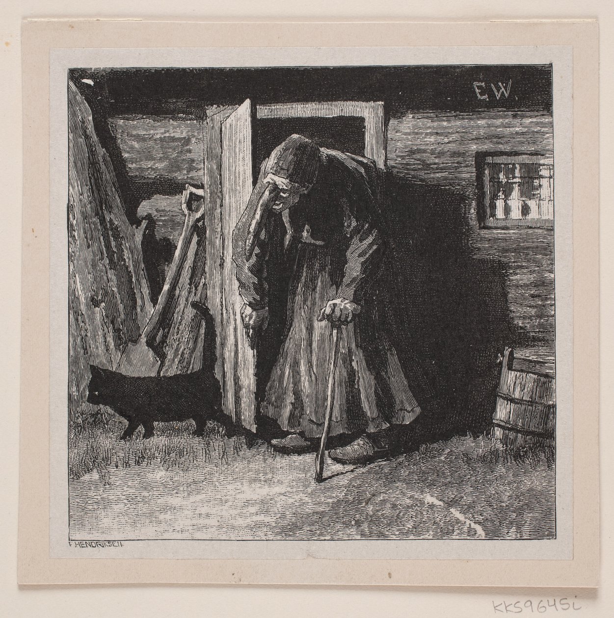 Ilustracja do "Zamku Soria Moria" autorstwa F. Hendriksen