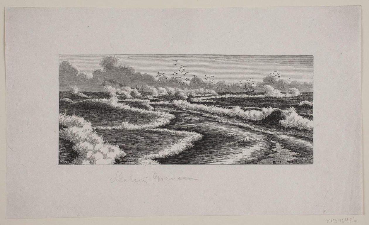 Oddział w Skagen autorstwa F. Hendriksen