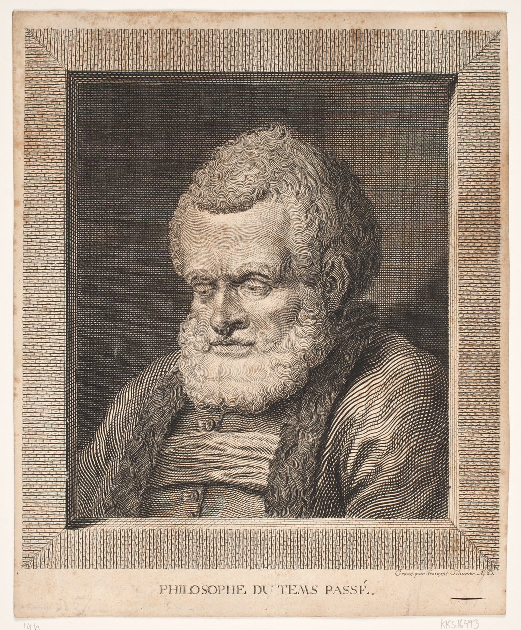 „Filozof przeszłości” autorstwa F. Schüerer